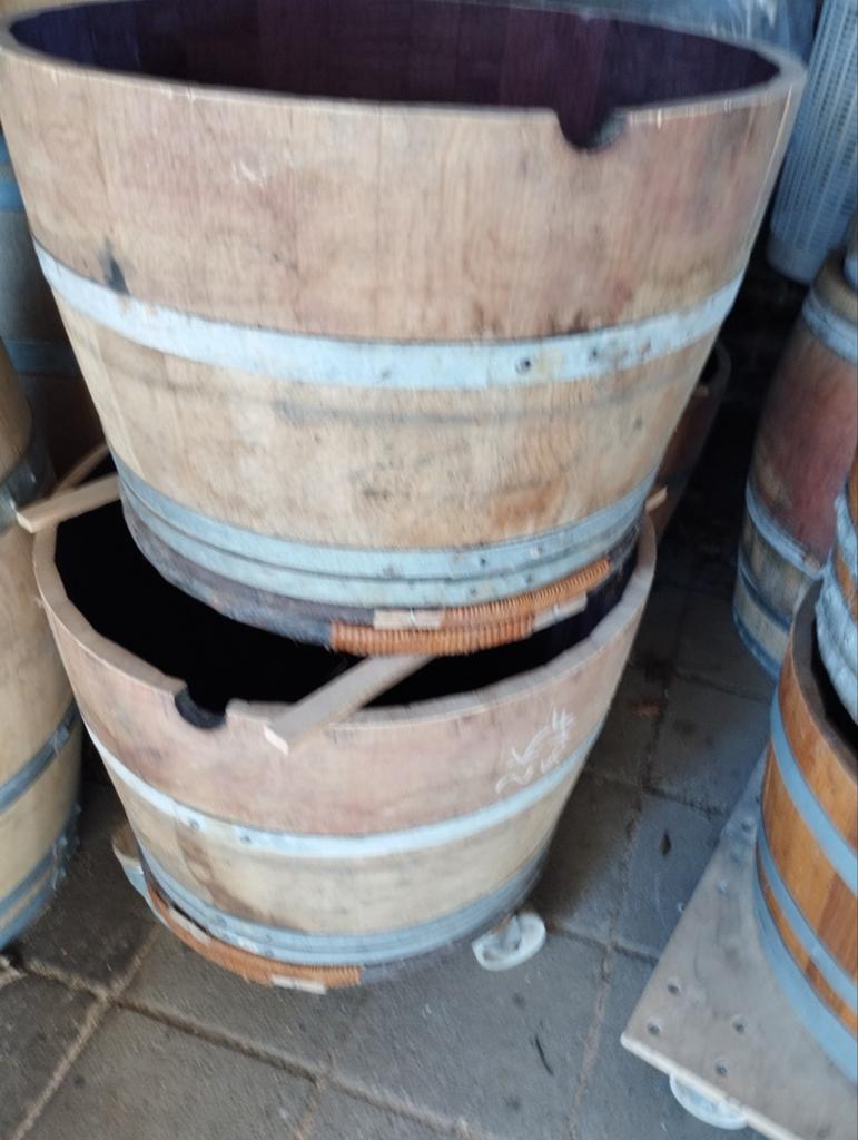Bloembakken, 150 liter of meer, Ophalen, Hout