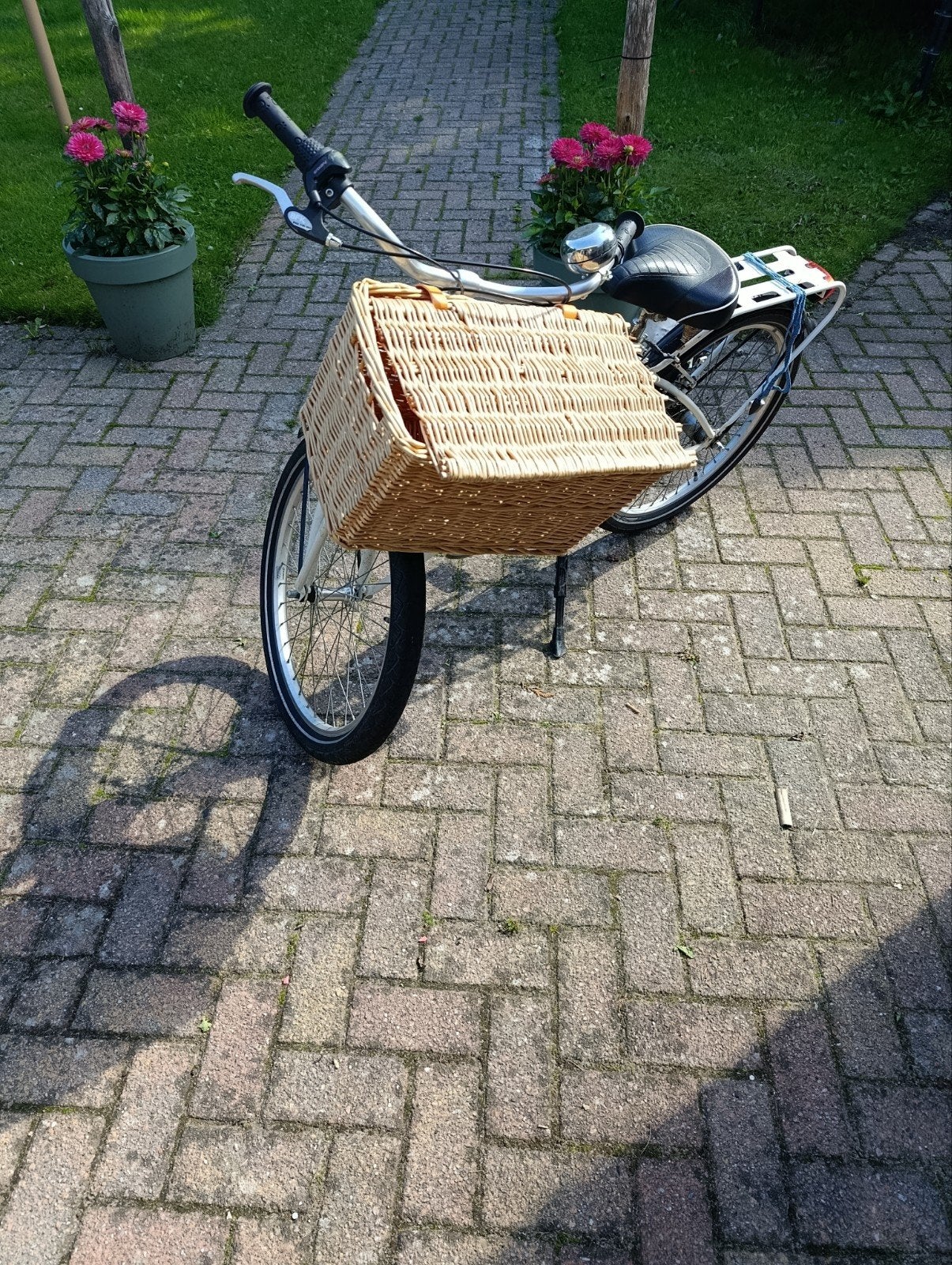 fietsmand gratis, Ophalen, Gebruikt, 1 kind