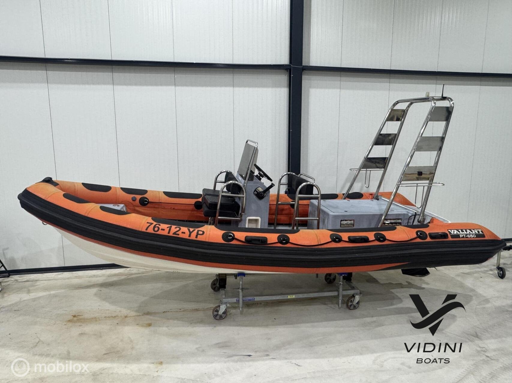 Valiant PT-650 rib VW Marine 150pk diesel, Watersport en Boten, Gebruikt, -, -, Diesel