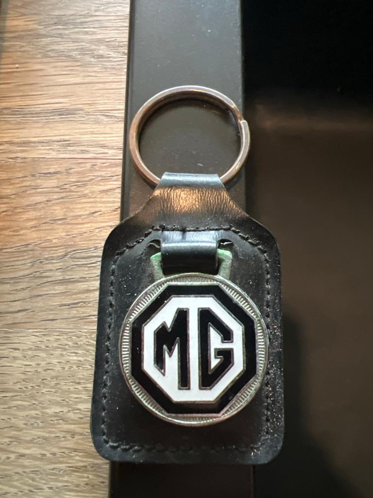 MG Sleutelhanger - Vintage Look, Ophalen of Verzenden, Gebruikt, Merk