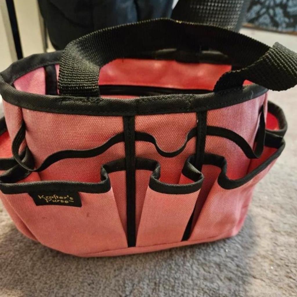 Krafter's Purse Opbergtasje Roze met Vakjes, Ophalen of Verzenden, Zo goed als nieuw