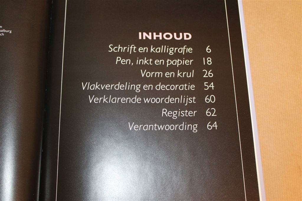 Handleiding voor de Kalligrafie — Materialen & Toepassingen, Ophalen of Verzenden, Gelezen, Overige onderwerpen