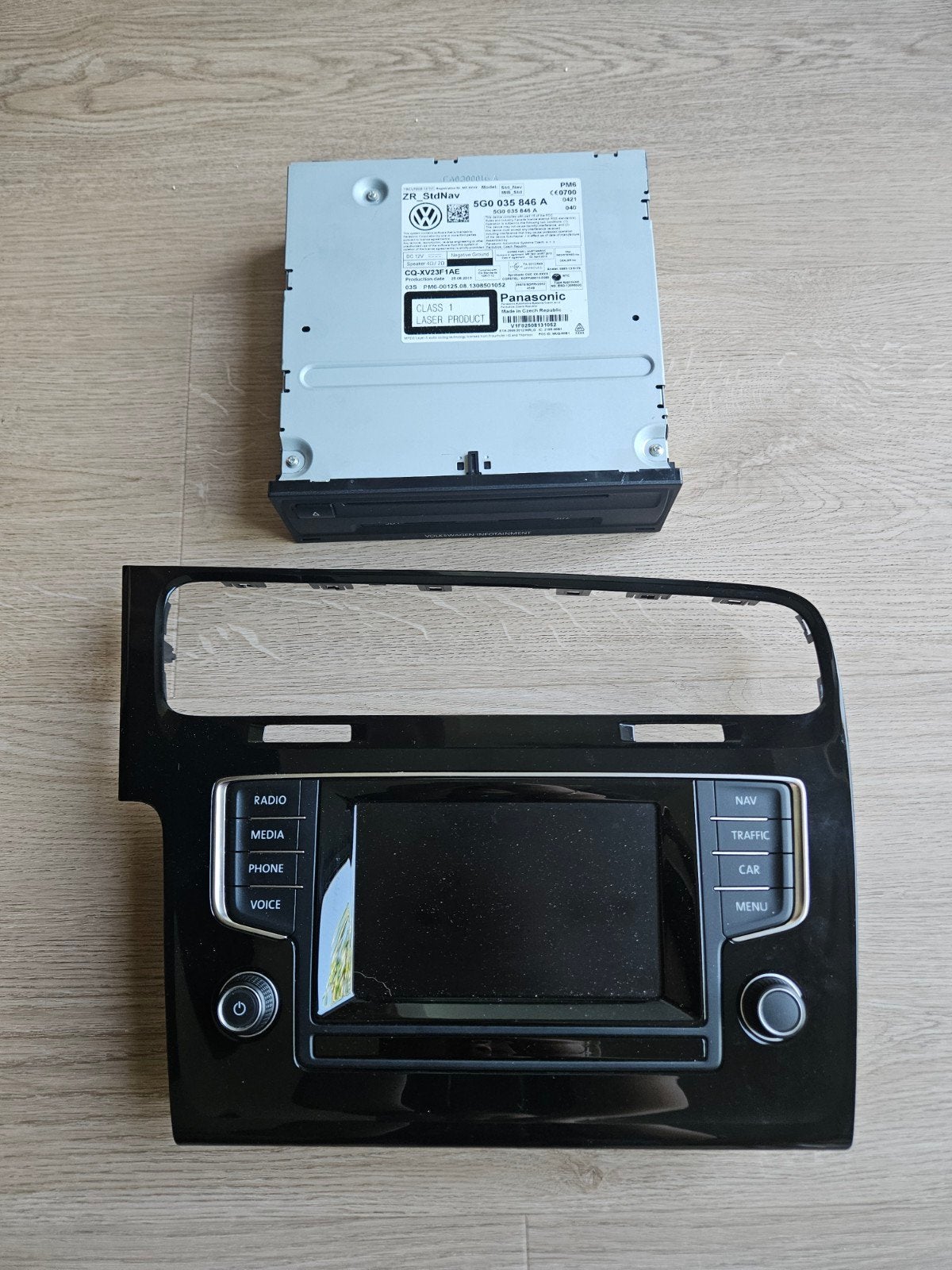 Autoradio Volkswagen Golf 7/7.5, Ophalen