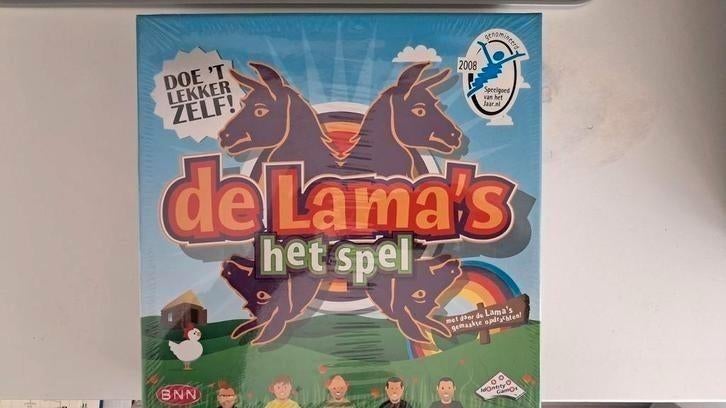 De Lama's het bordspel (NIEUW), Drie of vier spelers, Ophalen of Verzenden, Nieuw