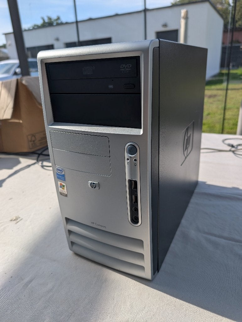 HP vintage pc + 2x HP (dia) scanner, Ophalen of Verzenden, HP