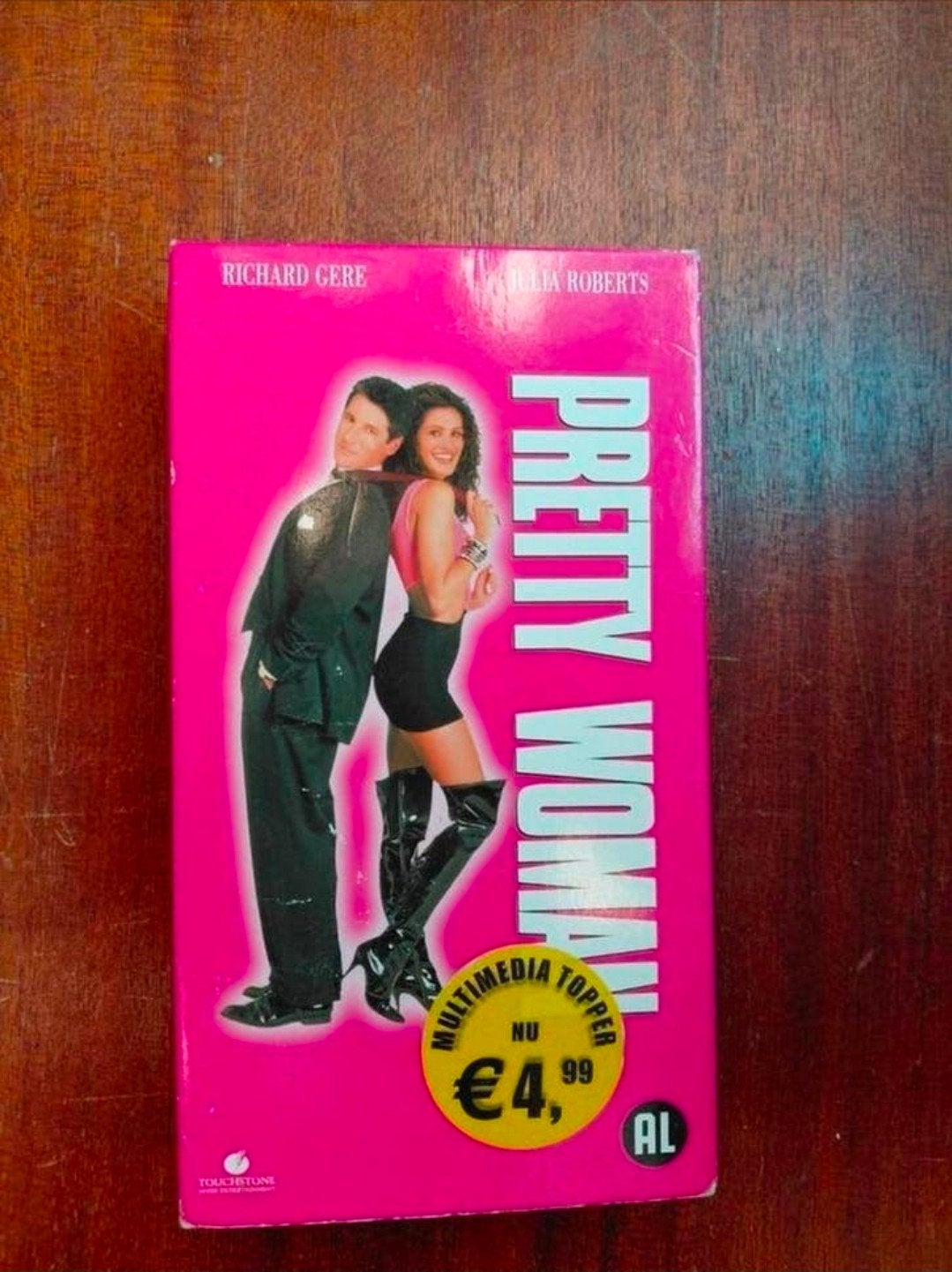 Pretty Woman videoband. Kartonnen hoes., Gebruikt, Alle leeftijden, Ophalen of Verzenden, Komedie