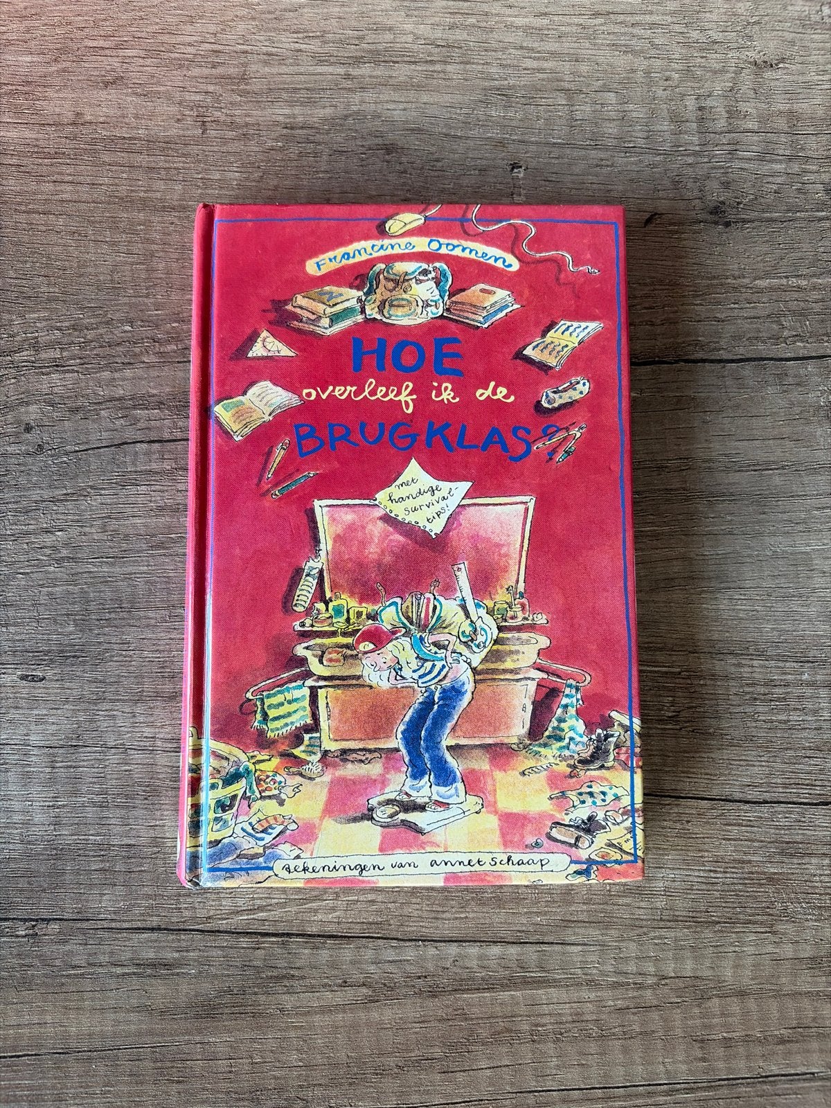 Hoe overleef ik de brugklas? - Francine Oomen, Boeken, Ophalen of Verzenden, Gelezen, Fictie
