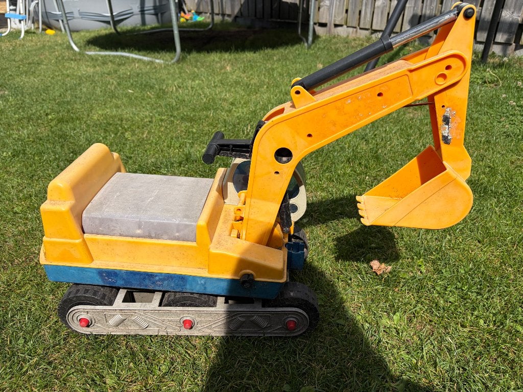 Graafmachine, Ophalen, Gebruikt, Loopvoertuig