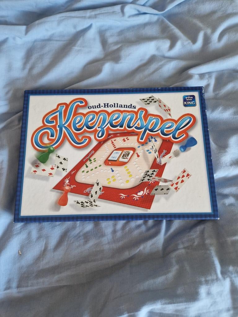 Oud-Hollands Keezenspel - Compleet en Zo Goed als Nieuw, Drie of vier spelers, Ophalen, Zo goed als nieuw, King