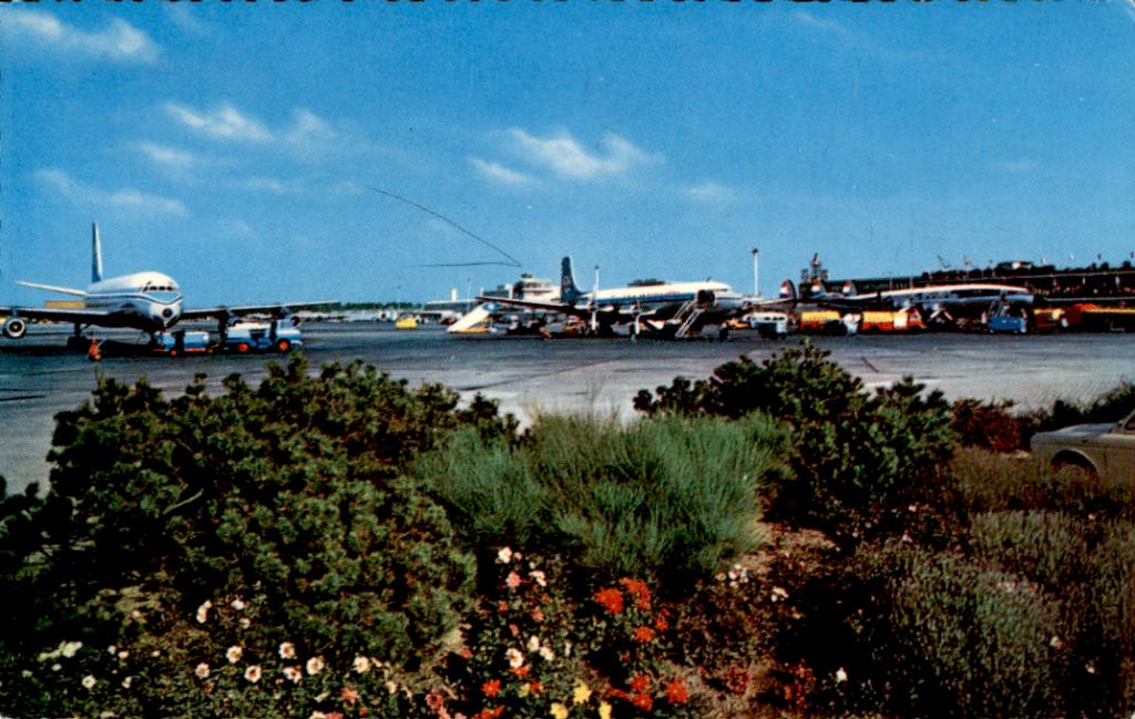 Amsterdam, Vliegveld Schiphol 1965, Verzenden, 1960 tot 1980, Gelopen, Noord-Holland