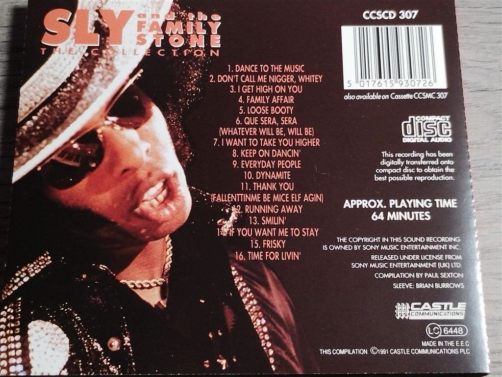 Sly & The Family Stone -The Collection, Ophalen of Verzenden, Zo goed als nieuw, Funk