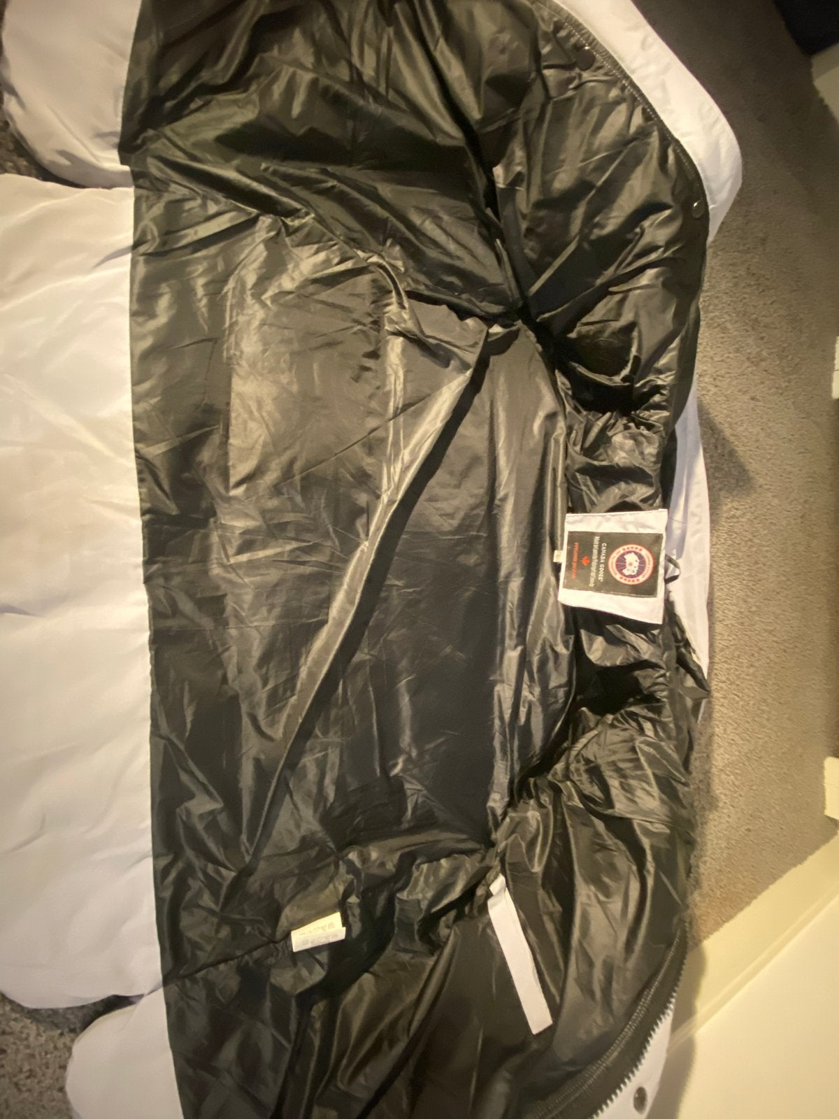 Canada Goose Jas Winter Licht Grijs Blauw, Kleding | Dames, Jassen | Winter, Gedragen, Maat 42/44 (L), Grijs, Ophalen of Verzenden