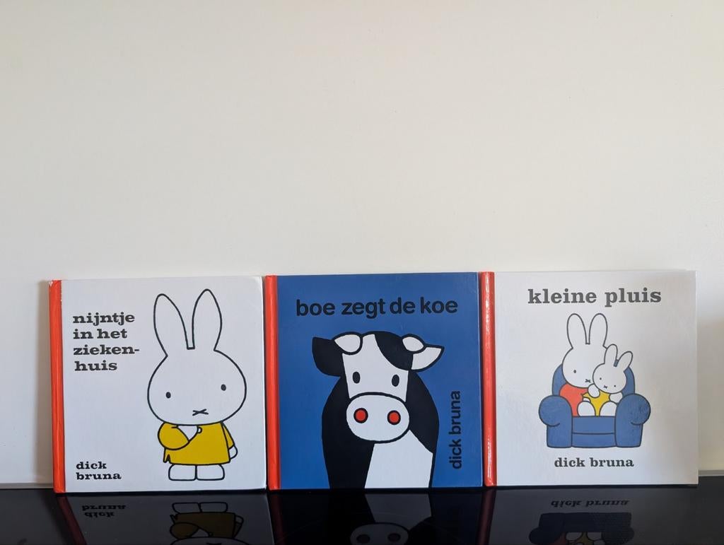Dick Bruna - Boe zegt de koe, pluis en ziekenhuis, Non-fictie, Ophalen of Verzenden, Zo goed als nieuw, Dick Bruna