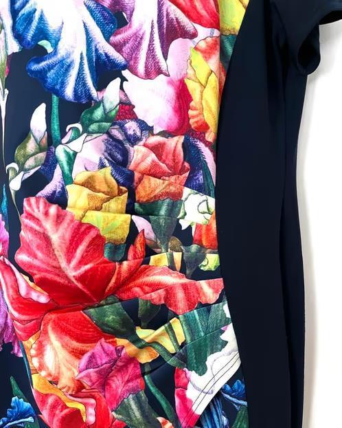 Joseph Ribkoff bloemen jurk maat 46[v], Overige kleuren, Maat 46/48 (XL) of groter, Ophalen of Verzenden, Zo goed als nieuw