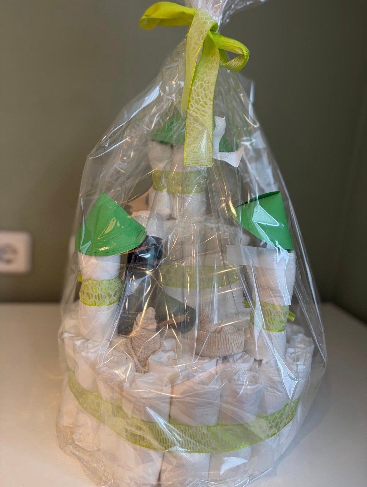 Luiertaart kasteel met Rituals en verzorgingsproducten, Ophalen, Nieuw, Kraamcadeau