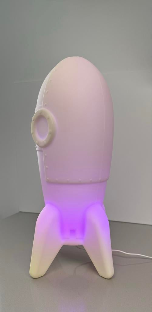 Elfabase Raketlamp lamp - Sfeervolle LED Nachtlamp, Ophalen of Verzenden, Lamp