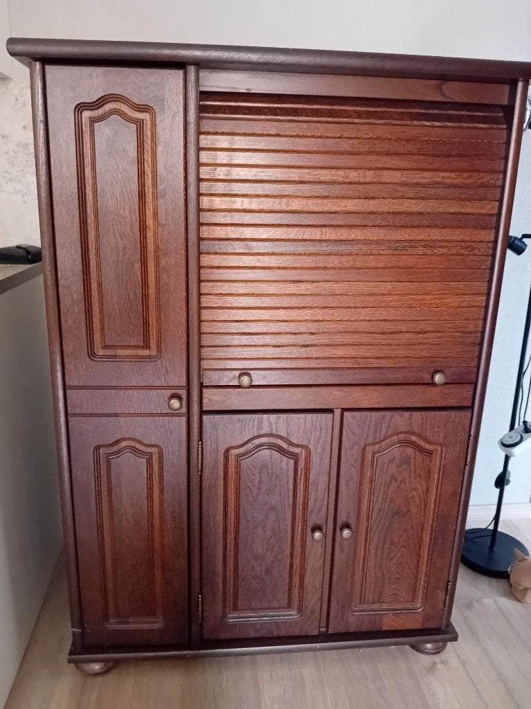 Computer bureau kast.  Mooie, degelijke kast, Ophalen, Gebruikt, 70 tot 120 cm, 40 tot 80 cm