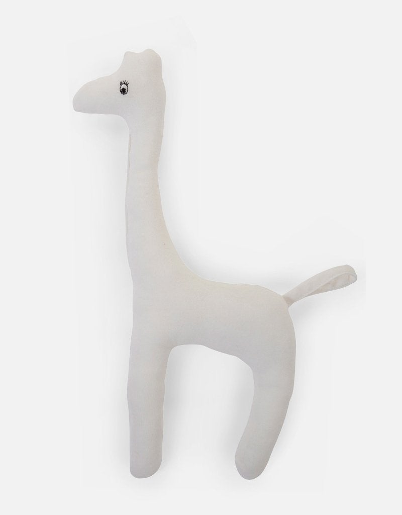 Baby giraf knuffel wit - Childhome - Leegverkoop Webshop, Kinderen en Baby's, Speelgoed | Knuffels en Pluche, Overige merken, Giraf