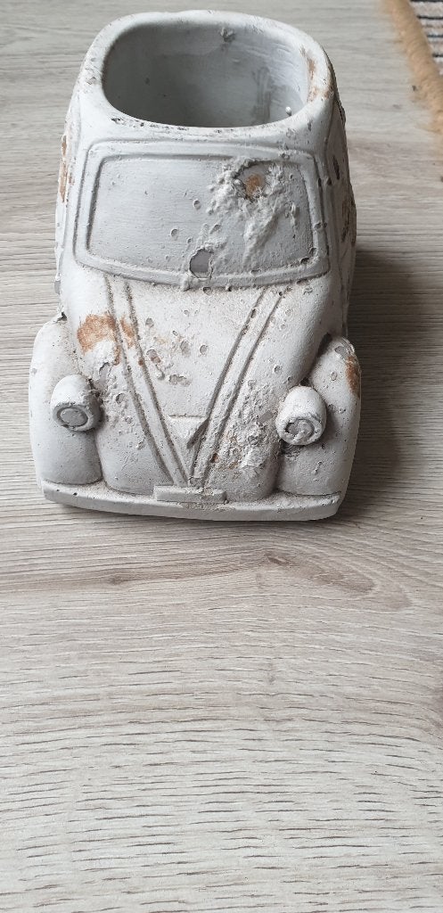 auto bloembak nieuw mica look kever vw volkswagen, Ophalen, Overige materialen, Minder dan 30 cm, Nieuw