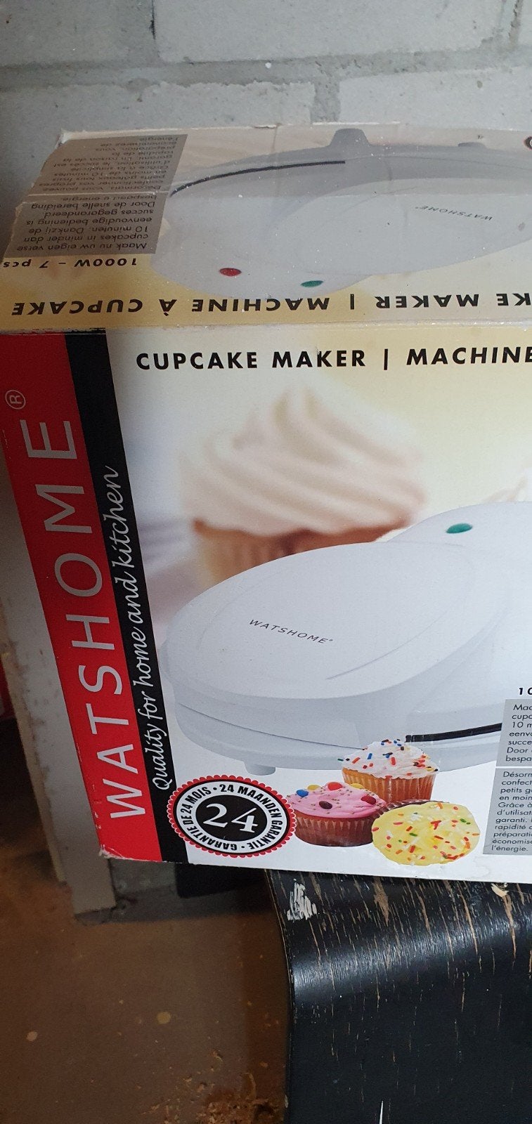 Mini cupcake maker, Ophalen