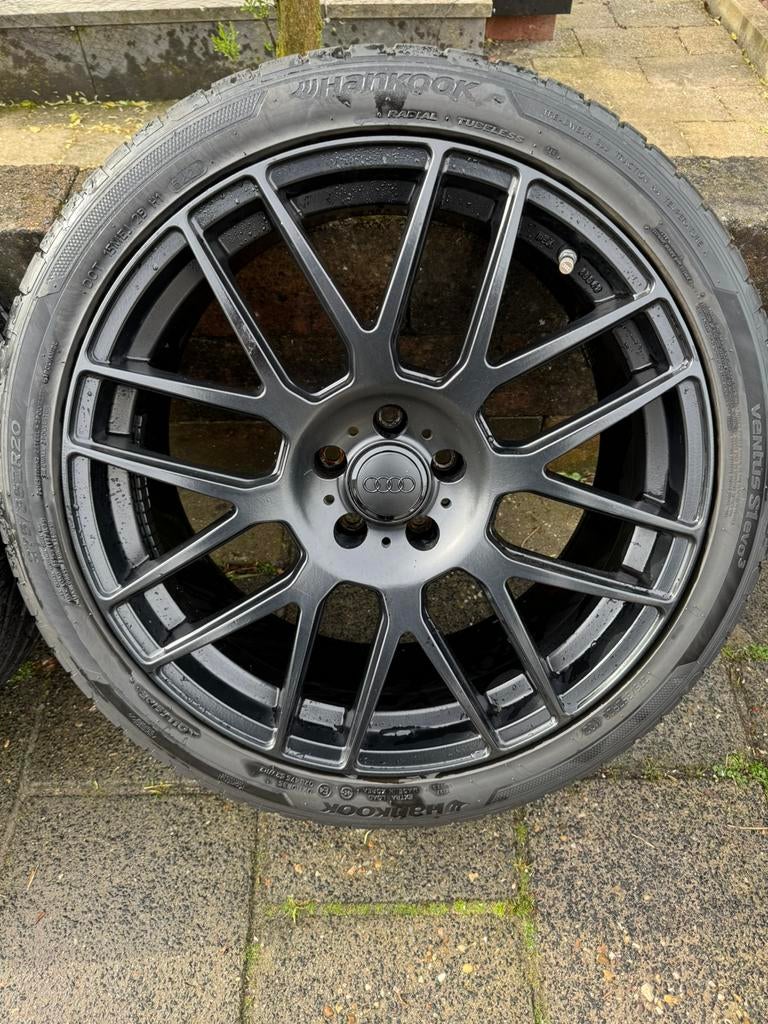 20 inch audi s-line velgen 5x112, Ophalen, Velg(en), 20 inch, Zomerbanden