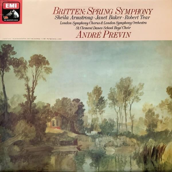 LP - Britten - Spring Symphony - Voorjaarssymphonie, Ophalen of Verzenden, Zo goed als nieuw, Romantiek, 12 inch