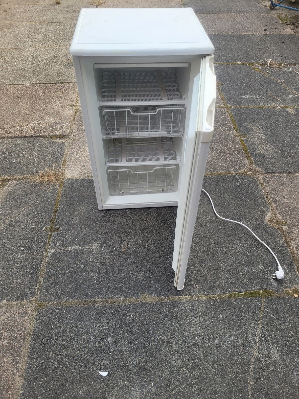 Vrieskast Tafelmodel, Ophalen, Wit, 50 tot 100 cm, Minder dan 100 cm