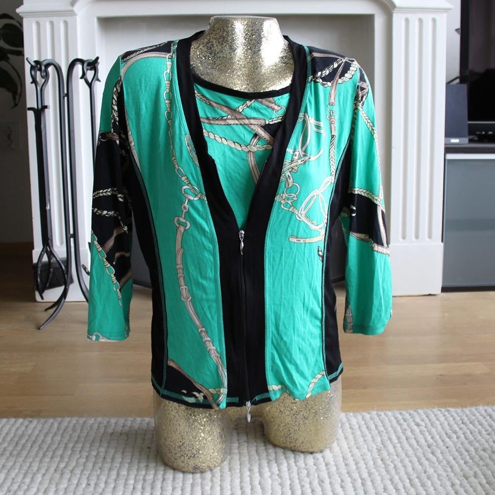 Prachtige Carla D'Angel Vestje & Top (M) € 20,-