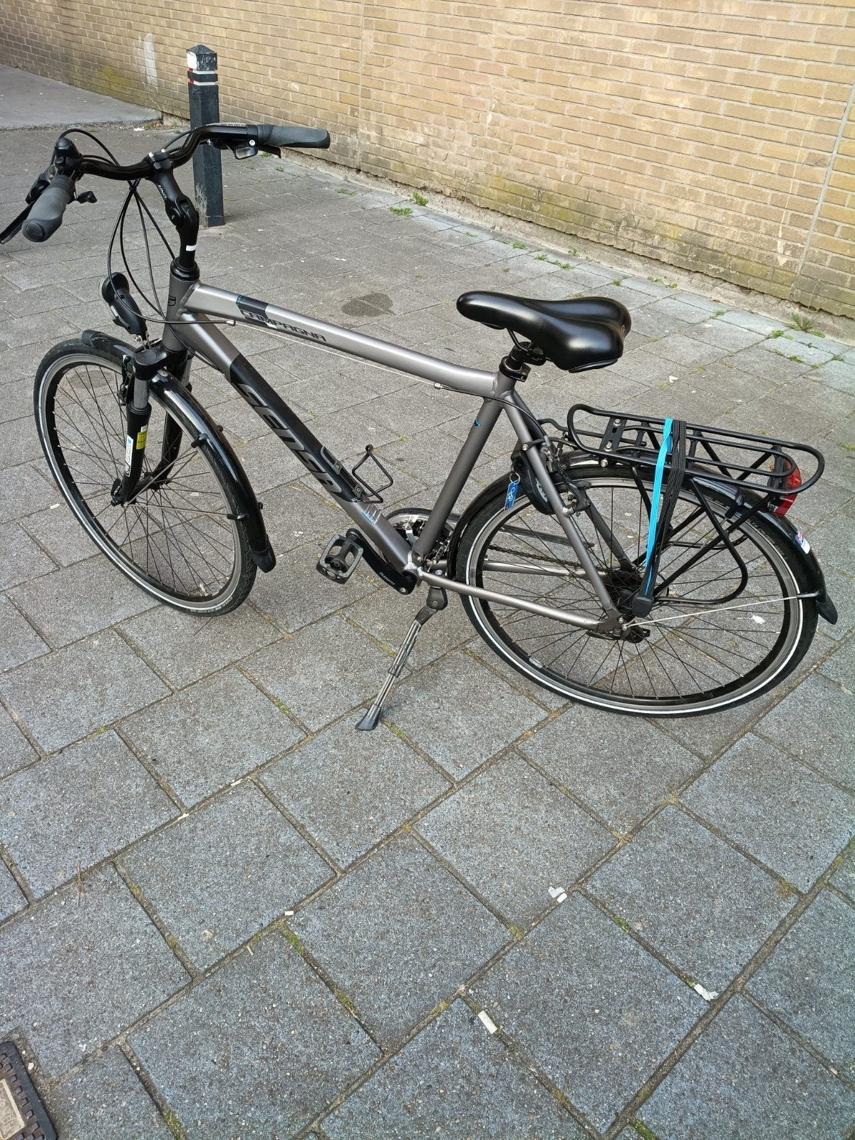 Sensa Campagna Lichtgewicht Frame Fiets, 28 inch, Vering, Velgrem, Zo goed als nieuw