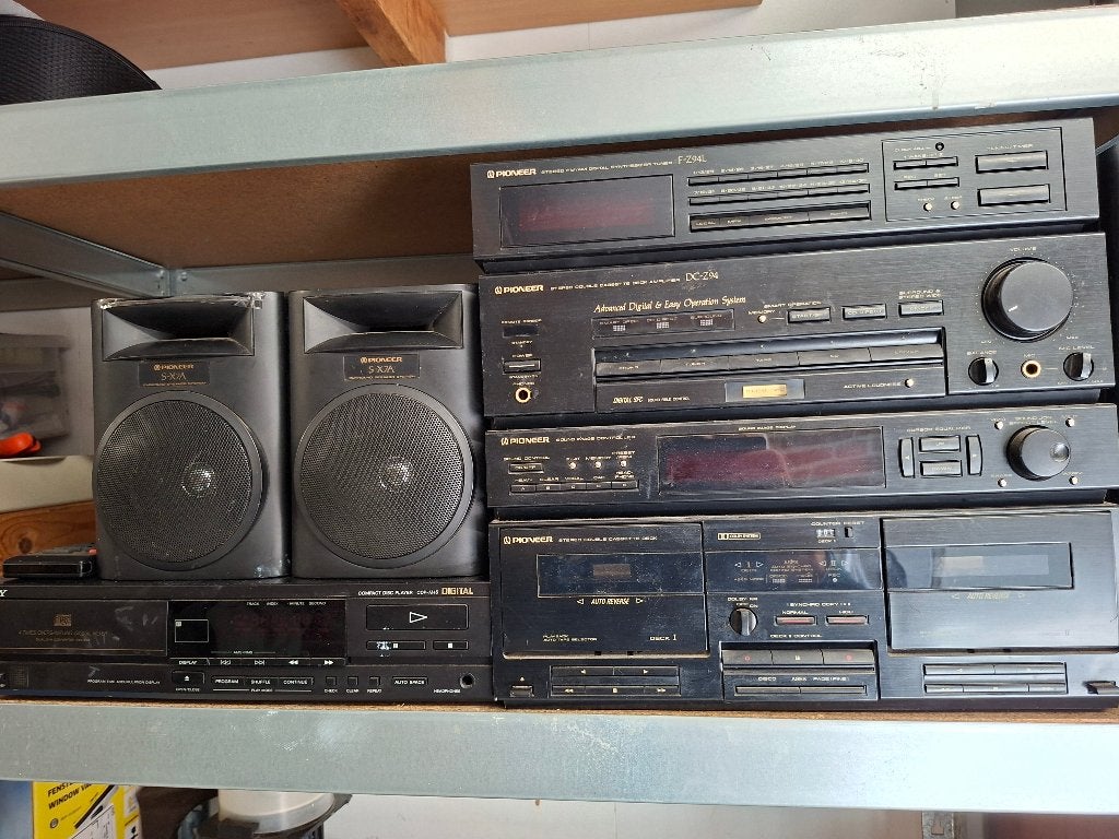 Stereoinstallatie, Ophalen, Gebruikt, Cassettedeck, Pioneer