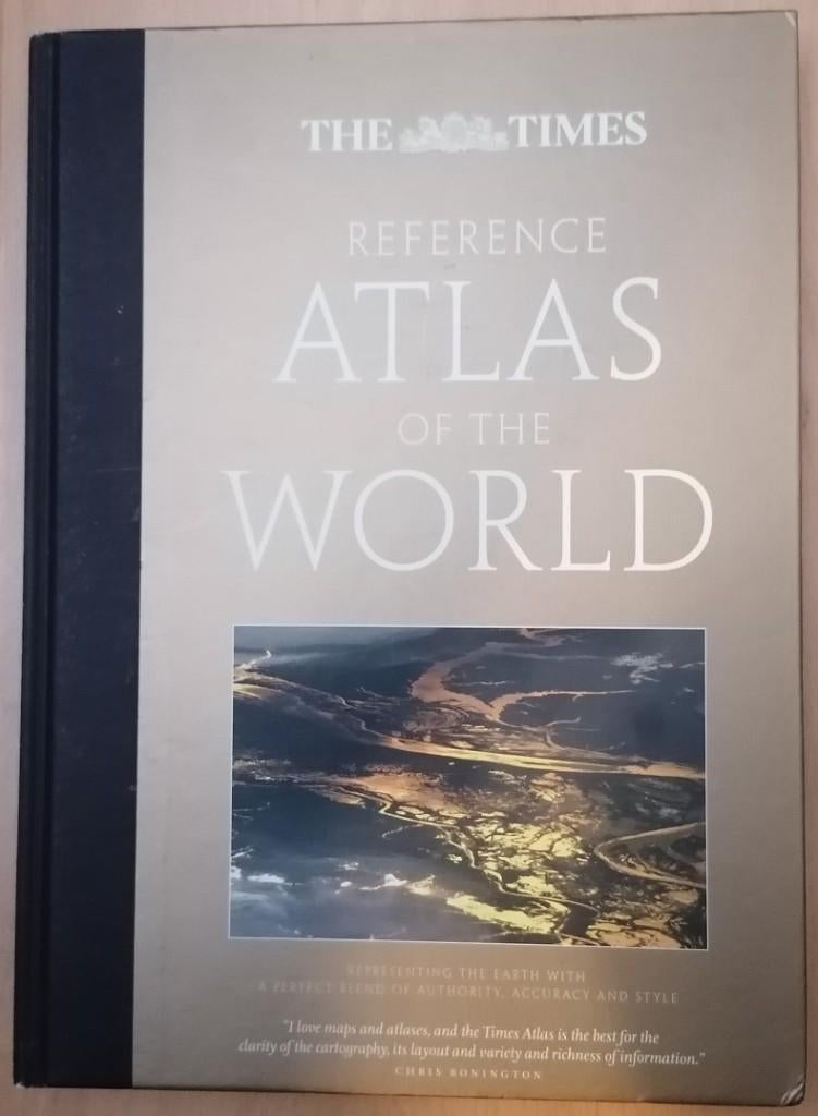 The Times Reference Atlas of the World, Overige atlassen, Ophalen of Verzenden, Zo goed als nieuw, 1800 tot 2000