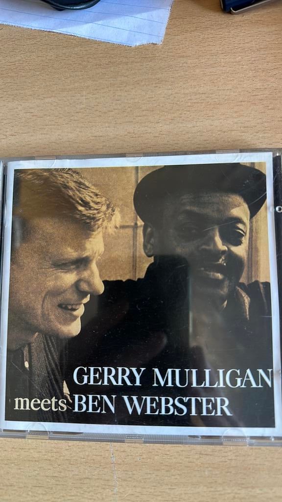 Gerry Mulligan meets Ben webster, Cd's en Dvd's, Ophalen of Verzenden, 1960 tot 1980, Zo goed als nieuw, Jazz