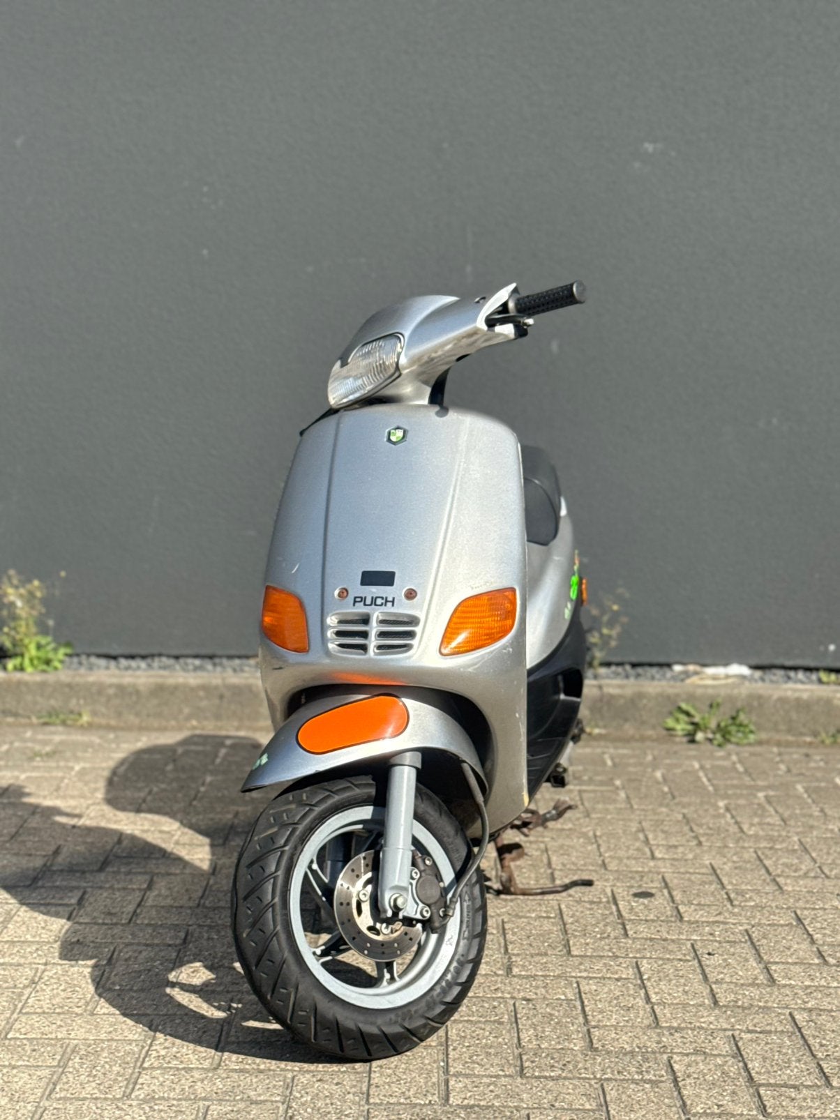 Piaggio Puch Zip Type 3 2t 2005 zilver super nette staat!, Fietsen en Brommers, Ophalen, Zip, Zo goed als nieuw, Benzine