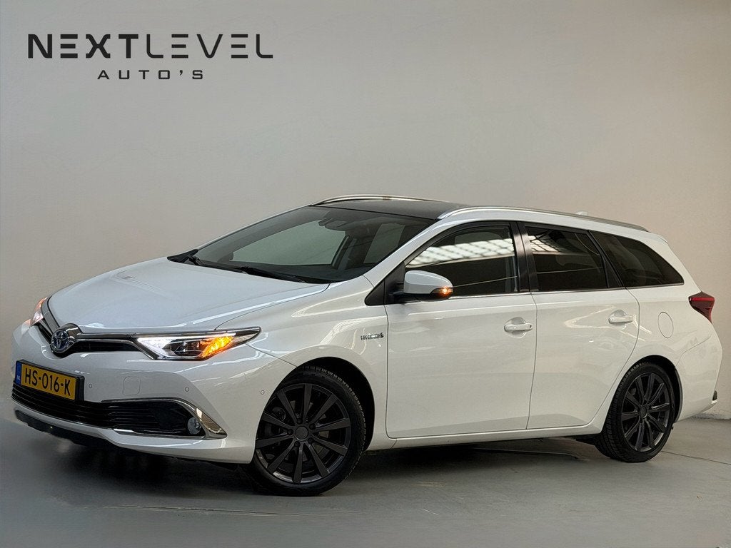 Toyota Auris Touring Sports 1.8 Hybrid Lease Pro PANO Camera, Auto's, Toyota, Bedrijf, Te koop, Auris, ABS, Achteruitrijcamera