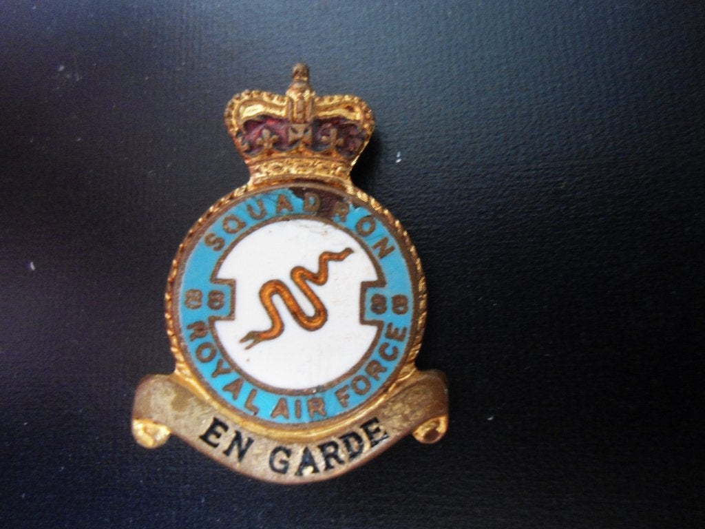speld no 88 R.A.F. Squadron, Ophalen, Luchtmacht, Engeland, Embleem of Badge