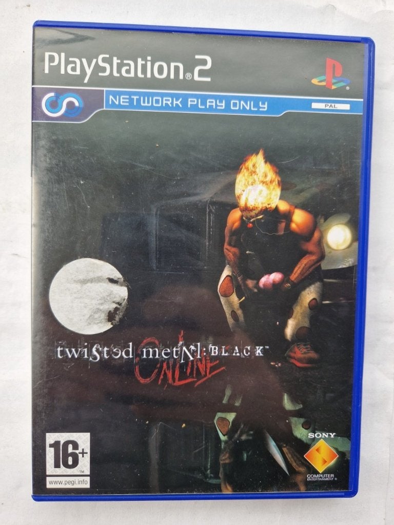 TWISTED METAL BLACK online, Online, Gebruikt, 1 speler, Racen en Vliegen