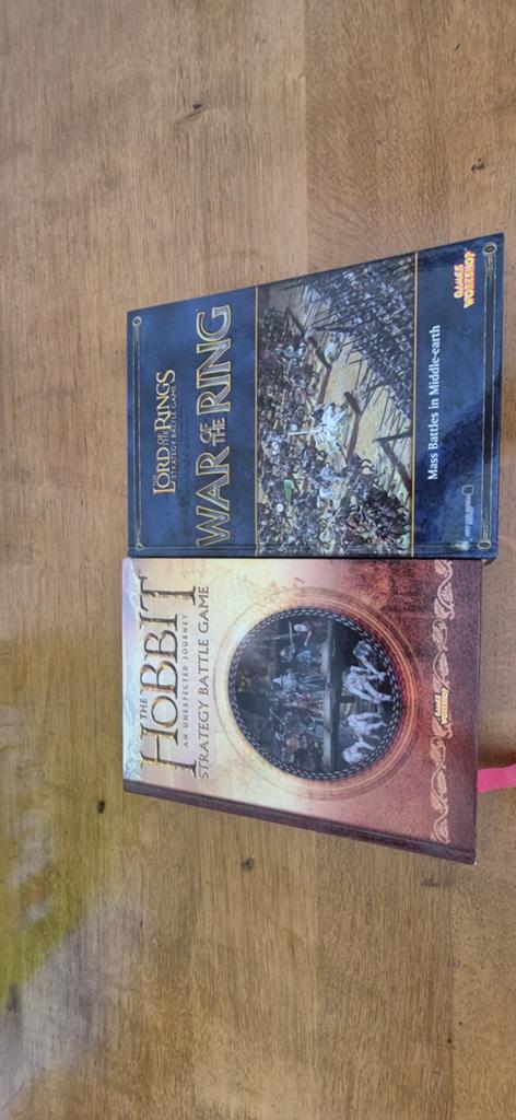 Lord of the rings en The Hobbit strategy Battle game Boeken, Ophalen of Verzenden, Zo goed als nieuw, Boek of Poster