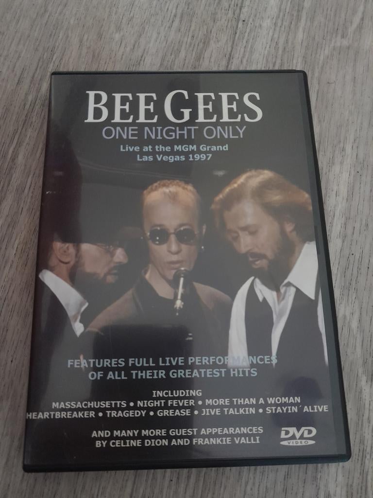 Dvd beegees one night show, Ophalen of Verzenden, Zo goed als nieuw