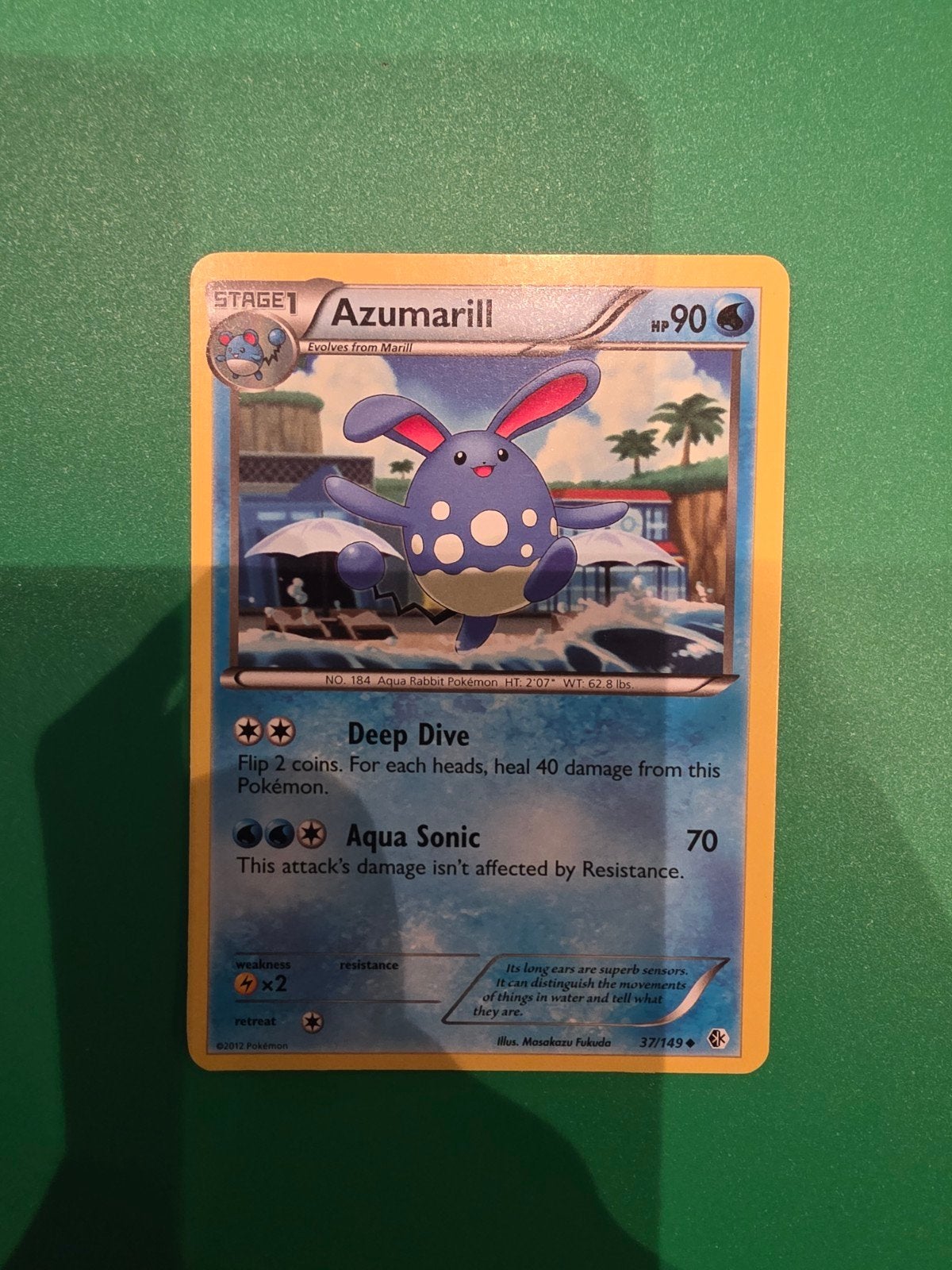 Azumarill 37/149, Ophalen of Verzenden, Zo goed als nieuw