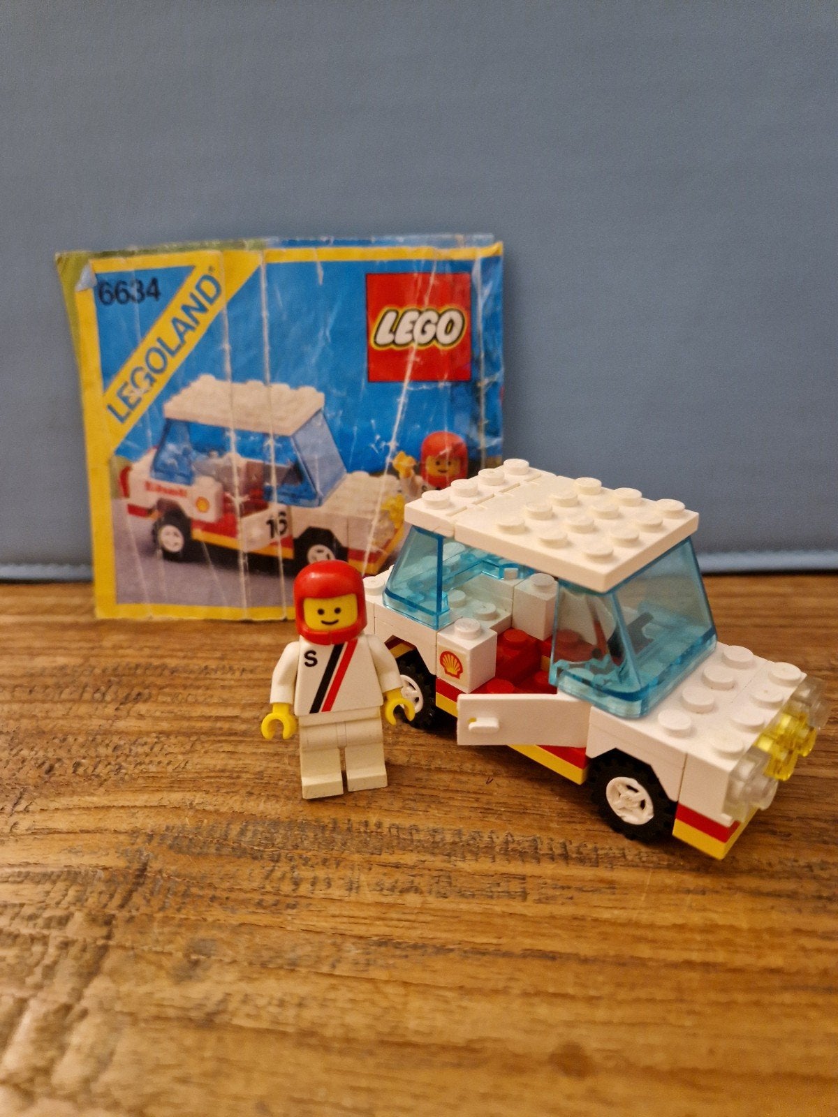 Lego 6634 - Stock car, Compleet, Gebruikt, Lego, Ophalen of Verzenden
