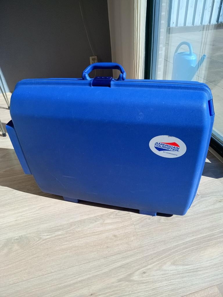 American tourister koffer, Sieraden, Tassen en Uiterlijk, Koffers, Ophalen, Gebruikt, Hard kunststof, 45 tot 55 cm
