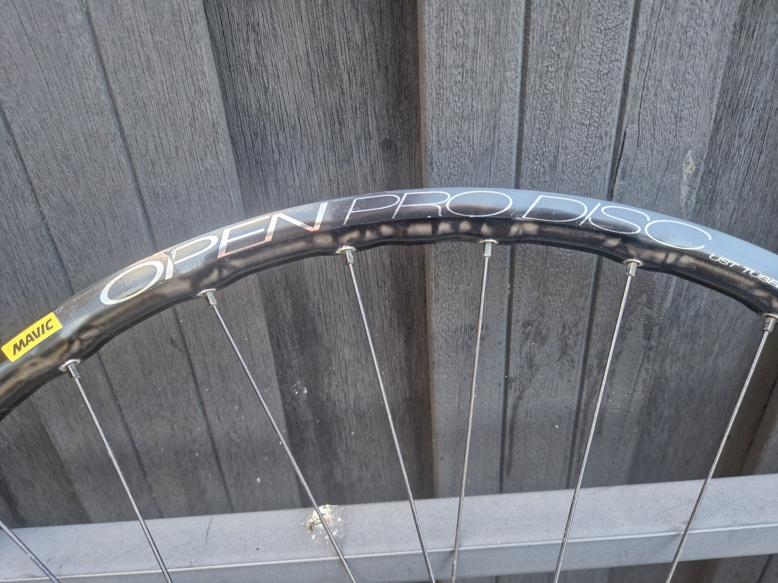 Mavic Open Pro Disc Wielset, Fietsen en Brommers, Fietsonderdelen, Zo goed als nieuw, Aluminium, Mavic, Racefiets