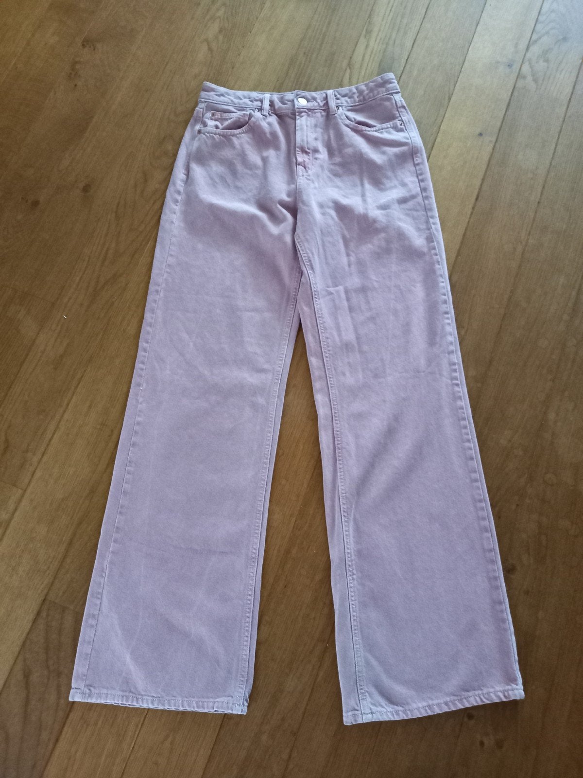Stradivarius wide leg jeans maat 40, Kleding | Dames, Overige kleuren, Ophalen of Verzenden, W30 - W32 (confectie 38/40), Stradivarius