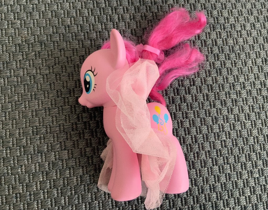 2017 Roze My Little Pony Pinkie Pie - Groot 20 cm, Ophalen of Verzenden, Zo goed als nieuw