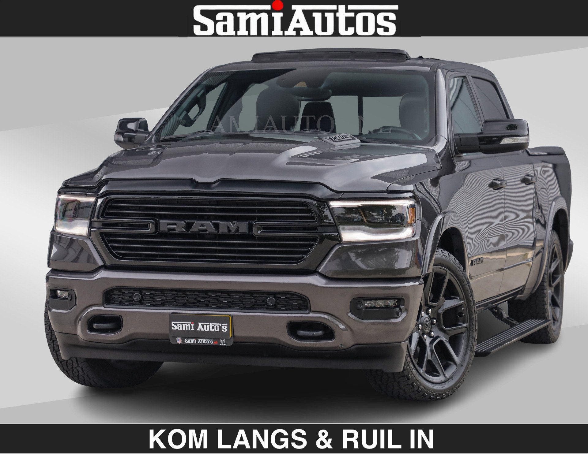 Dodge Ram SPORT LARAMIE 5.7 V8 HEMI | LUCHTVERING | 2023 | P, Auto's, Automaat, Gebruikt, 5654 cc, Met garantie (alle)