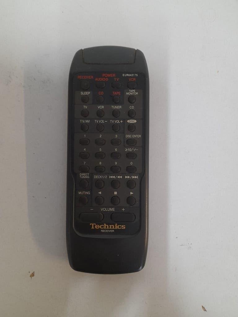Technics versterker afstandsbediening EUR642175, Ophalen of Verzenden, Gebruikt, Origineel, Tv