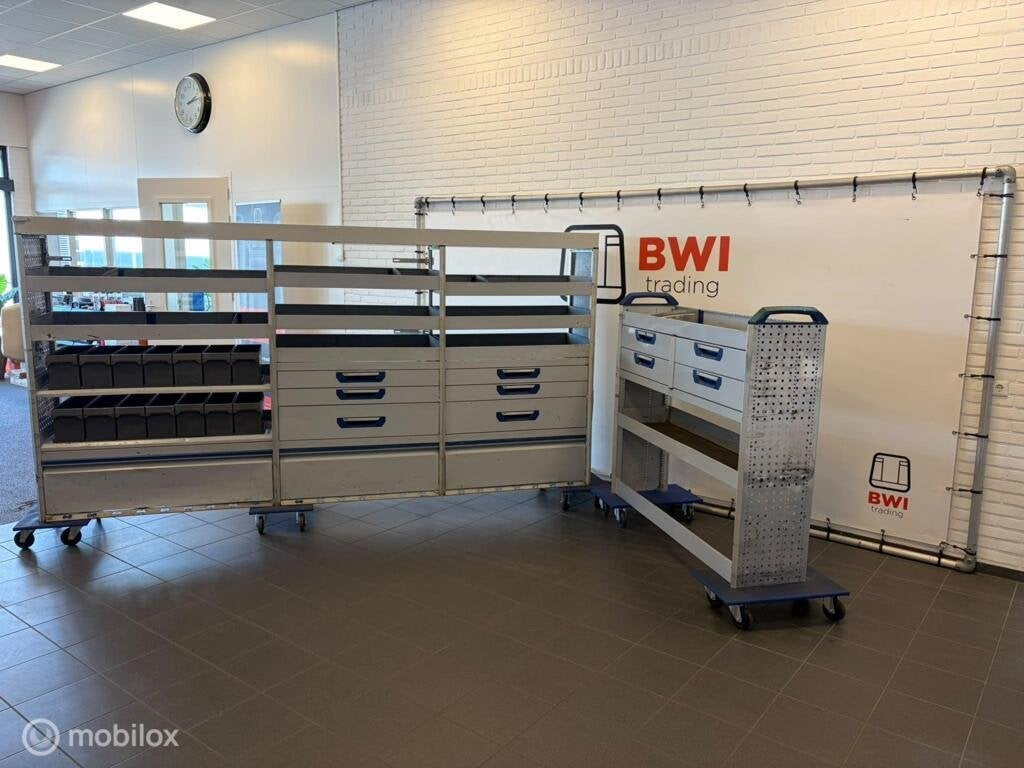 Sortimo set bedrijfswageninrichting L+R complete inrichting, Auto diversen, Ophalen of Verzenden