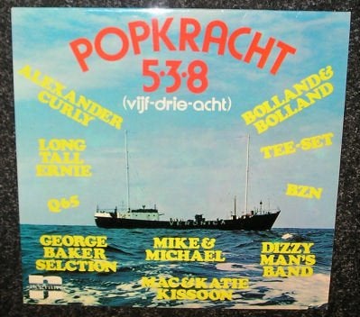 Popkracht 5-3-8 (Vijf-Drie-Acht) – Div. Artiesten 1972 LP804, Cd's en Dvd's, Vinyl | Pop, LP, Gebruikt, Pop, Ophalen of Verzenden