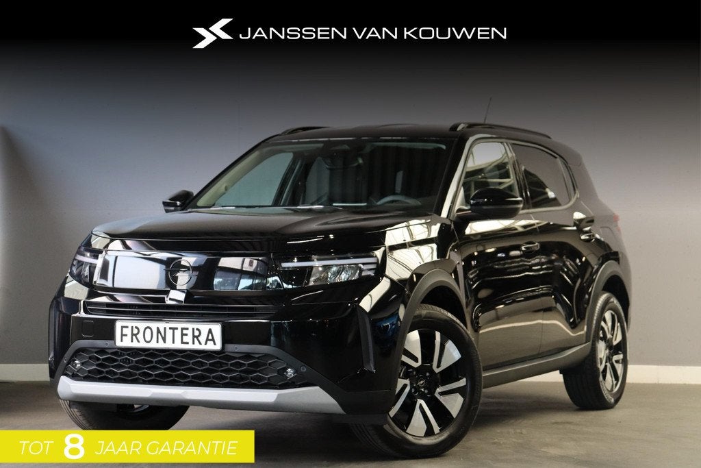 Opel Frontera 1.2 Turbo Hybrid GS / Nieuw te bestellen, Auto's, Opel, 12 maanden, Stof, 1199 cc, Zwart