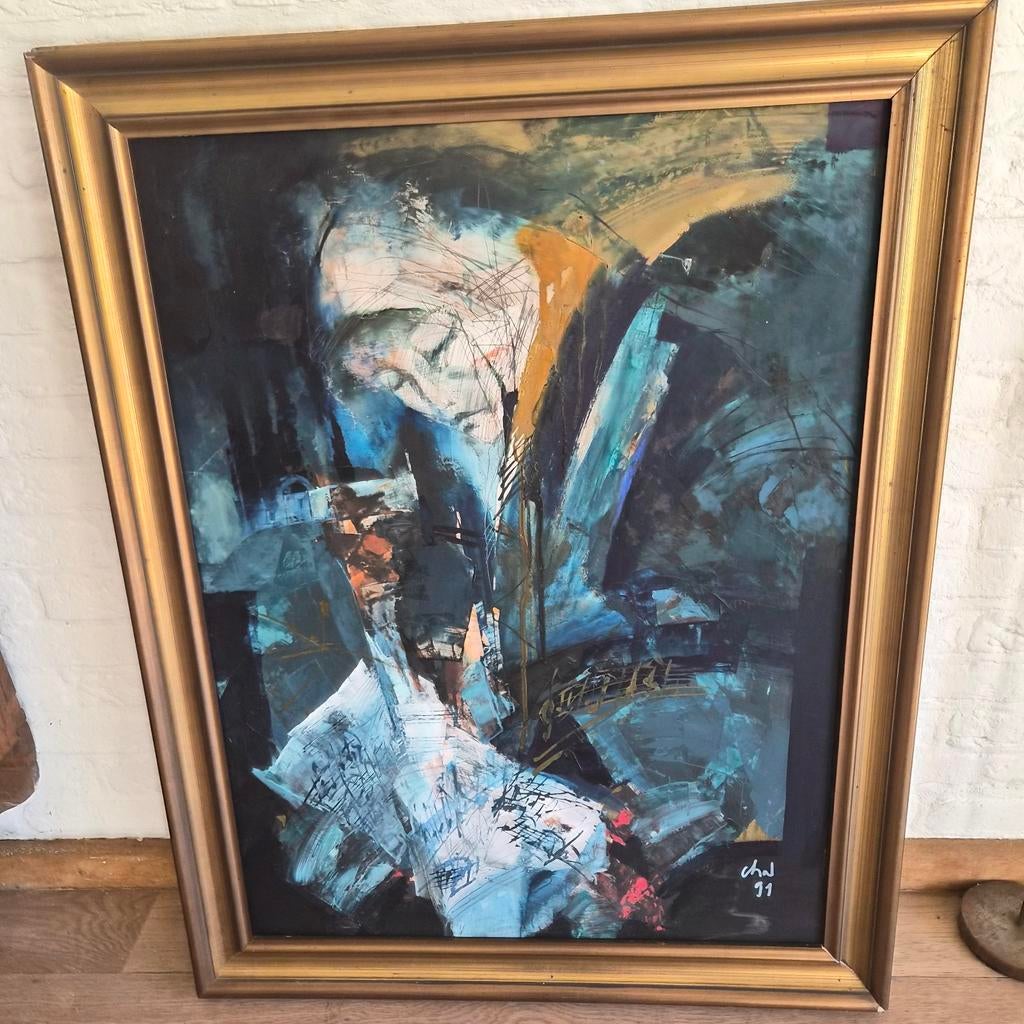 Schilderij van Chai 1991, Ophalen